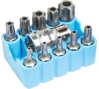 Набор бит TORX c отверстием под штифт 10 шт AIST 00-00008556