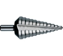 Сверло ступенчатое HSS 4-20x75 мм, 9 ступеней, хвостовик 8 мм Heller 22606 6