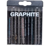 Полотна (10 шт; хвостовик T) для электролобзика GRAPHITE 57H755