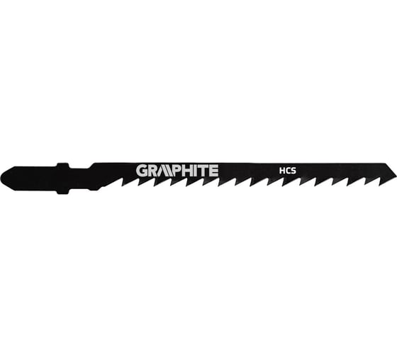 Полотно (2 шт; 6TPI; хвостовик T) для электролобзика GRAPHITE 57H763