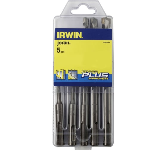 Набор буров Speedhammer (5 шт; SDS-plus) Irwin 10502089 1