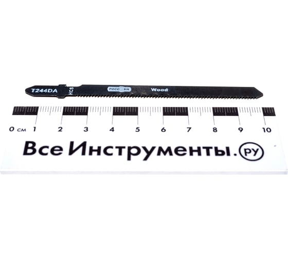 Пилки по дереву T244DA HCS (2 шт; 100х75 мм) для лобзика РОССНА Р860557