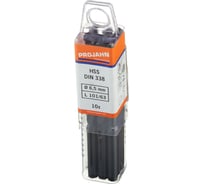 Сверло спиральное по металлу 6,5 мм HSS 5D 118 h8 DIN 338 тип N ECO PROJAHN 10650