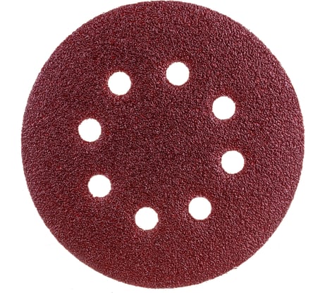 Круги шлифовальные на липкой основе (10 шт; 125 мм; Р60) РОССНА Р860377