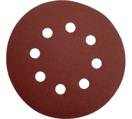 Круги шлифовальные на липкой основе (10 шт; 125 мм; Р220) РОССНА Р860389
