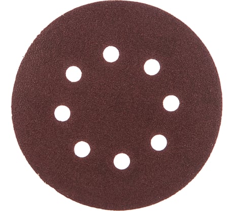 Круги шлифовальные на липкой основе (10 шт; 125 мм; Р100) РОССНА Р860381