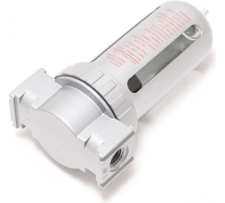 Фильтр влагоотделитель 1/4" для пневмосистемы ROCKFORCE RF-AF802