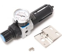 Фильтр-регулятор с индикатором давления 1/8" для пневмосистем ROCKFORCE RF-EW2000-01