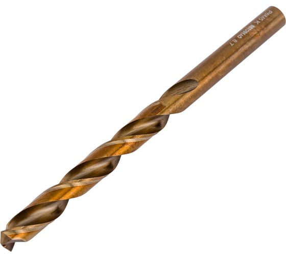 Сверло по металлу 8.7 мм, Р6М5К5 Cobalt 5% Professional АвтоDело 40862 15234 1