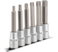 Набор головок со вставками TORX (T40-T70; 1/2"; 6 шт.) АвтоDело 39907 16243