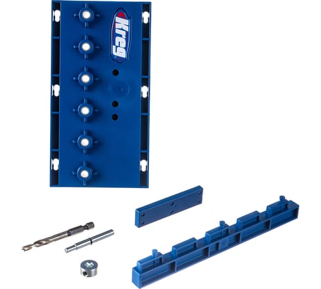 Кондуктор для сверления отверстий 5 мм для полкодержателей KREG KMA3220-INT