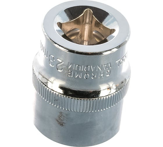 Головка шестигранная (23 мм; 1/2"; Cr-V) INTERTOOL ET-0023