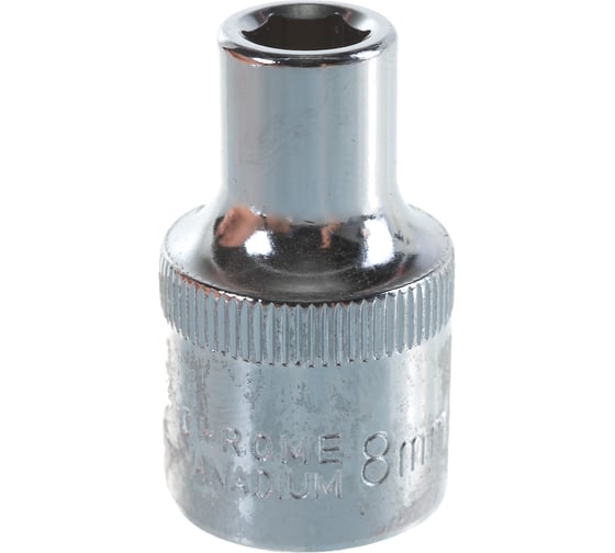 Головка шестигранная (8 мм; 1/2"; Cr-V) INTERTOOL ET-0008