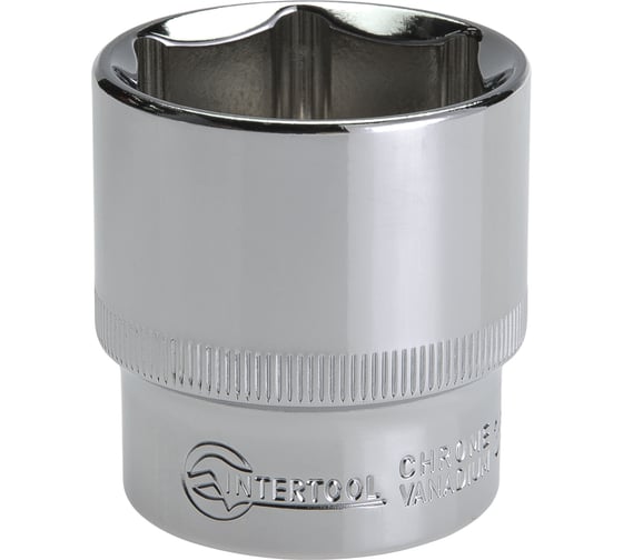 Головка шестигранная (32 мм; 1/2"; Cr-V) INTERTOOL ET-0032