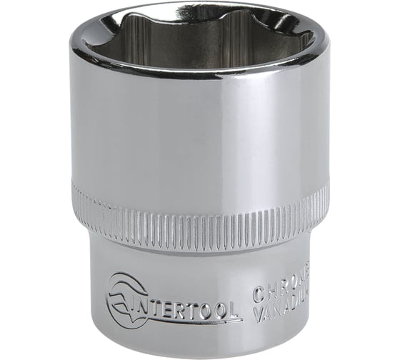 Головка шестигранная (27 мм; 1/2"; Cr-V) INTERTOOL ET-0027