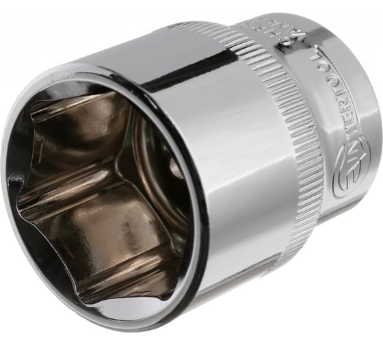 Головка шестигранная (26 мм; 1/2"; Cr-V) INTERTOOL ET-0026 1