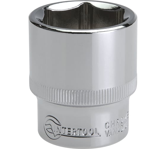 Головка шестигранная (26 мм; 1/2"; Cr-V) INTERTOOL ET-0026
