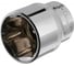 Головка шестигранная (26 мм; 1/2"; Cr-V) INTERTOOL ET-0026 1