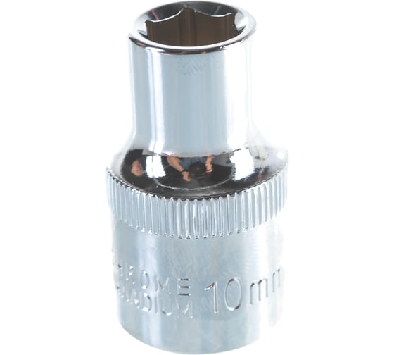 Головка шестигранная (10 мм; 1/2"; Cr-V) INTERTOOL ET-0010