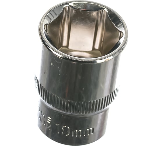 Головка шестигранная (19 мм; 1/2"; Cr-V) INTERTOOL ET-0019