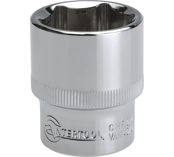 Головка шестигранная (25 мм; 1/2"; Cr-V) INTERTOOL ET-0025