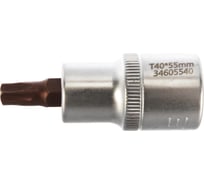 Головка-бита TORX Premium (T40; 1/2"; L-55 мм) ROCKFORCE RF-34605540PR