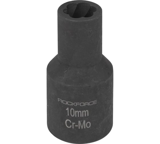 Головка-экстрактор для поврежденных болтов/гаек (10 мм; 1/2") ROCKFORCE  RF-90610(46686) 1