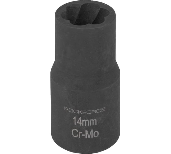 Головка-экстрактор для поврежденных болтов/гаек (14 мм; 1/2") Rockforce RF-90614(46689) 1