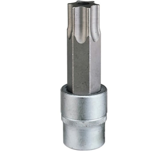 Головка-бита TORX с отверстием (T25; 1/2"; L-100 мм) ROCKFORCE RF-34710025 1