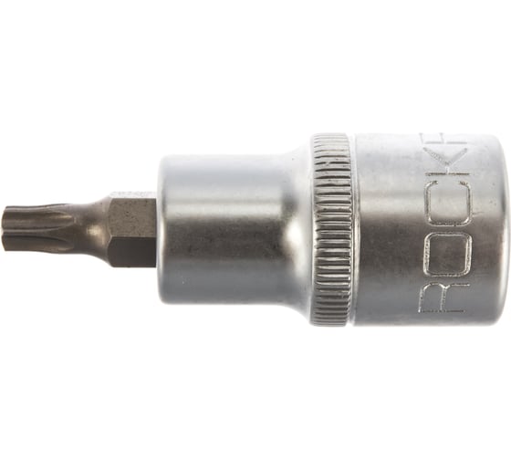 Головка-бита TORX с отверстием (T30; 1/2"; L-55 мм) ROCKFORCE RF-34705530(46860)