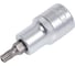 Головка-бита TORX с отверстием (T30; 1/2"; L-55 мм) ROCKFORCE RF-34705530(46860) 2