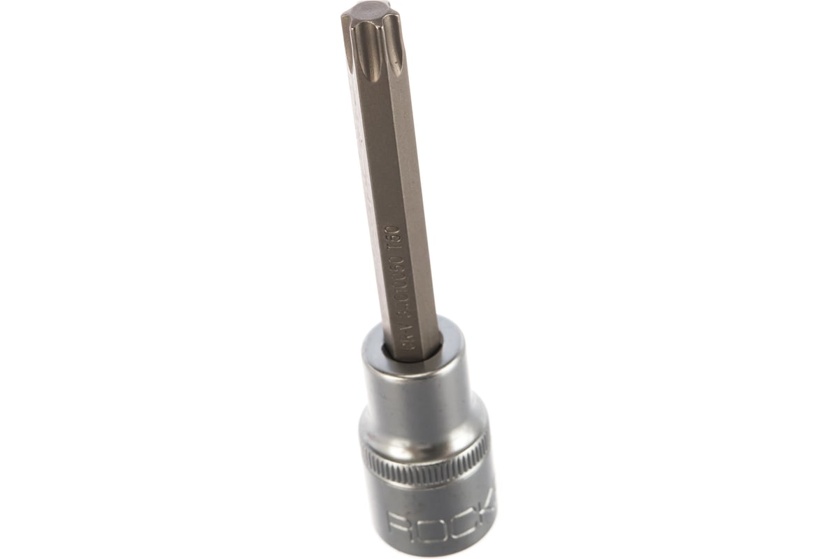 Головка-бита TORX (T50; 1/2"; L-100 мм) ROCKFORCE RF-34610050 ...