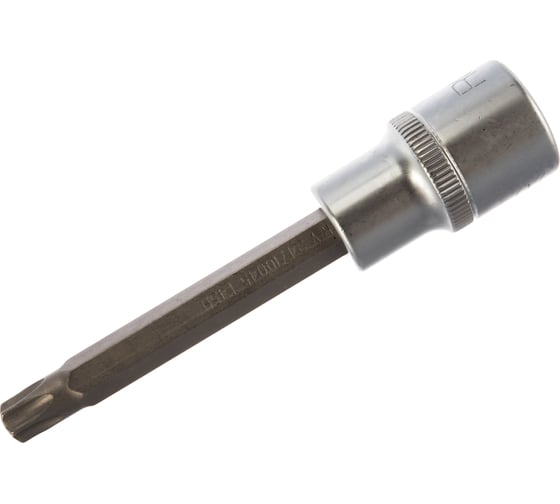 Головка-бита TORX с отверстием (T45; 1/2"; L-100 мм) ROCKFORCE RF-34710045 46869 1