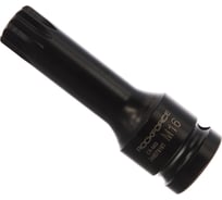 Головка-бита SPLINE глубокая ударная с отверстием (M16; 1/2") ROCKFORCE RF-24807816T