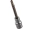 Головка-бита TORX Premium с отверстием (T40; 1/2"; L-100 мм) ROCKFORCE RF-34710040PR 2