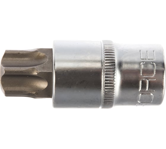 Головка-бита TORX с отверстием (T80; 1/2"; L-55 мм) ROCKFORCE RF-34705580 1