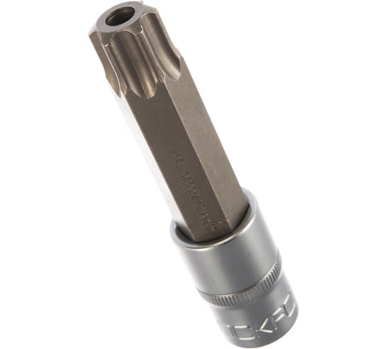 Головка-бита TORX с отверстием (T80; 1/2"; L-100 мм) ROCKFORCE RF-34710080