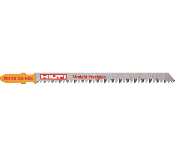 Полотно WD (93 мм; шаг 2.5 мм; HCS) для лобзика Hilti 2154916 1