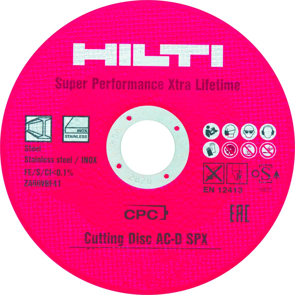 Диск отрезной AC-D SPX 230x22.2х1.8 мм, 25 шт. Hilti 2150736 - выгодная цена, отзывы, характеристики, фото - купить в Москве и РФ Диск отрезной AC-D SPX 230x22.2х1.8 мм, 25 шт. Hilti 2150736 - выгодная цена, отзывы, характеристики, фото - купить в Москве и РФ