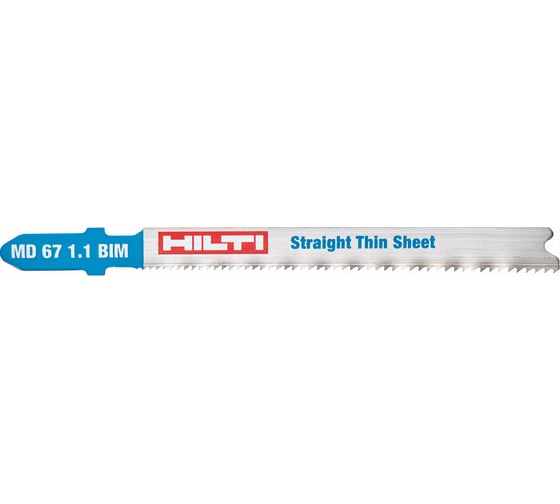 Полотно MD (67 мм; шаг 1.1 мм; BiM) для лобзика Hilti 2114719 1