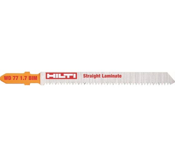 Полотно WD (77 мм; шаг 1.7 мм; BiM) для лобзика Hilti 2154917 1