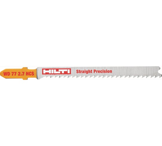 Полотно WD (77 мм; шаг 2.7 мм; HCS) для лобзика Hilti 2114716