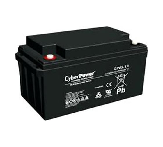 Аккумулятор (12 В; 65 Aч) CYBERPOWER GP65-12
