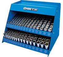 Стенд с торцевыми головками серия 3335M, 3235M (268 шт; 8-24 мм; 3/8") KING TONY 3568MR