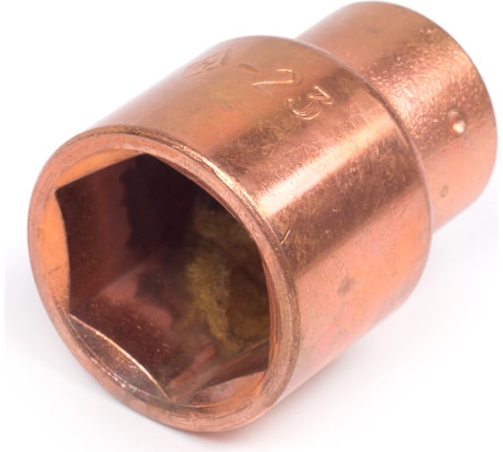 Головка торцевая сменная 23 мм, 1/2"DR, омеднение SIT SITOMO 1092847 1