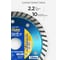 Диск алмазный отрезной TURBO STAHLBETON 125х22.2 мм, 2.2х10 мм KATANA KUBIS 07-04-2125 4