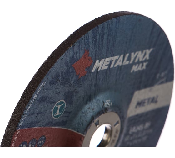 Круг шлифовальный (180x7x22.23 мм; F27 EA24S-BF) Metalynx 388565