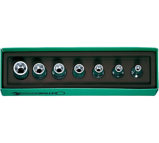 Набор головок Stahlwille 50TX/7 1/2 TORX В0000000087909 1
