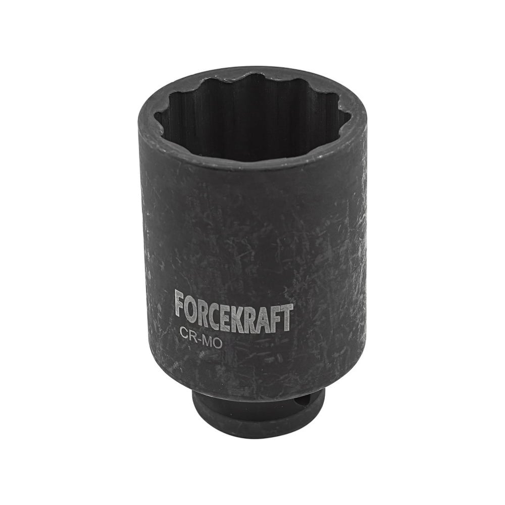 Головка ударная глубокая 17 мм, 3/4"DR, 12-гранная Forcekraft FK ...