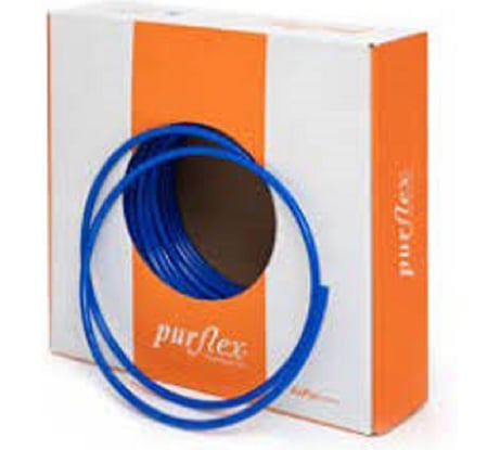 Трубка полиуретановая пневматическая, шланг для прокладки пневмолиний TPU 8/5,5 PURFLEX Синий 100 метров PU 8x5,5 PURFLEX BLUE Gapex blue/100m